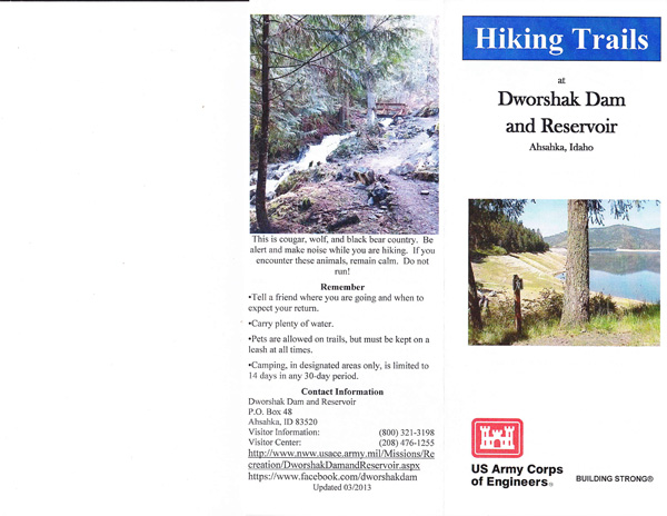 Dworshak Trail Descriptions